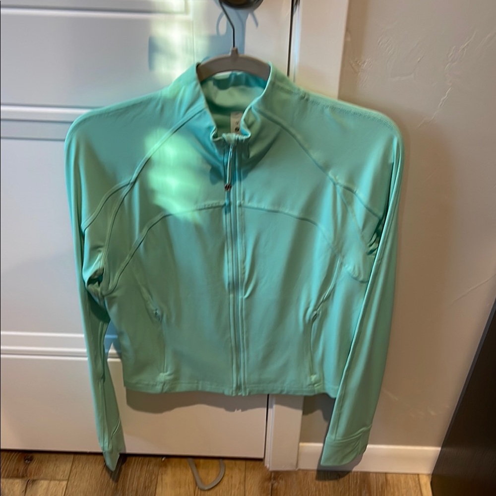 Mint Green Lightweight Athletic jacket